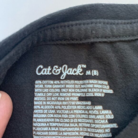 Girls CAT & JACK Long Sleeve Tee Medium (8) - Picture 3 of 3